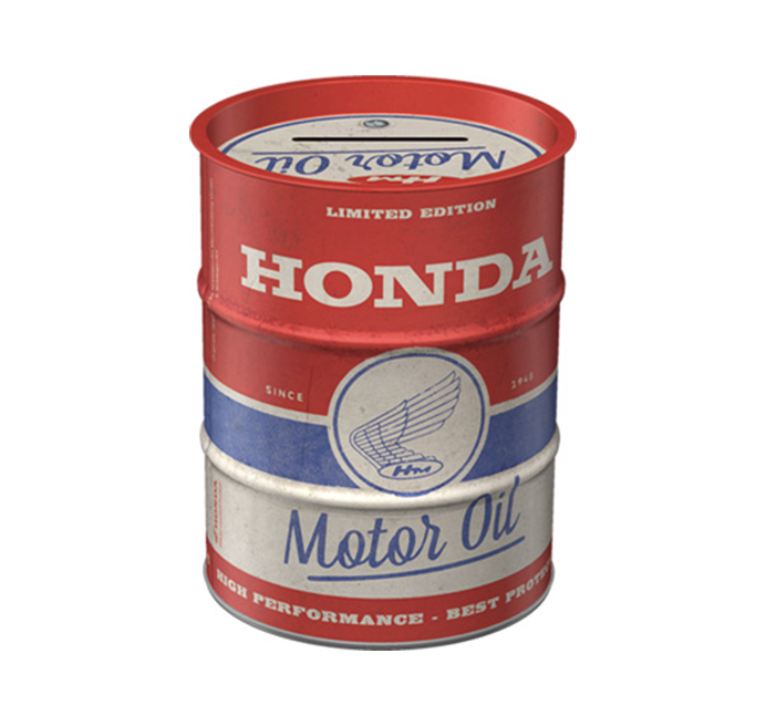 Salvadanaio Barile Olio Honda MC Motor Oil