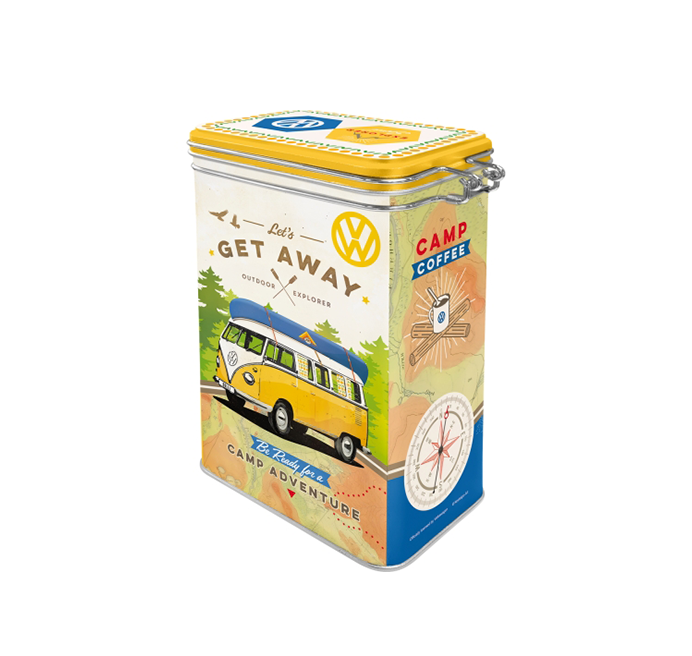 Scatola Vintage Volkswagen Get Away con Chiusura ermetica