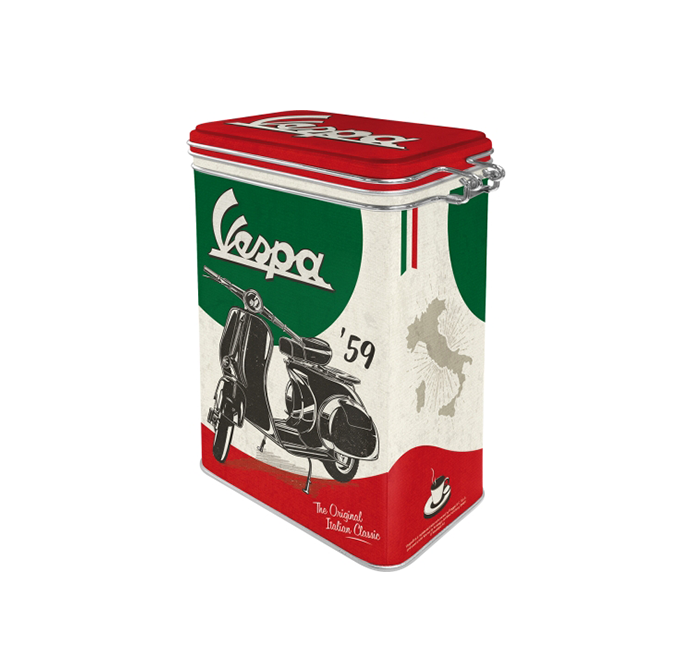 Scatola Vintage Vespa - The Italian Classic con Chiusura ermetica