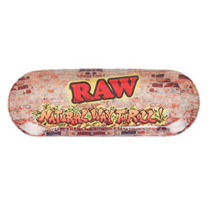 Vassoio RAW per Rollare Skateboard in metallo Natural Way Maxi 15x42cm