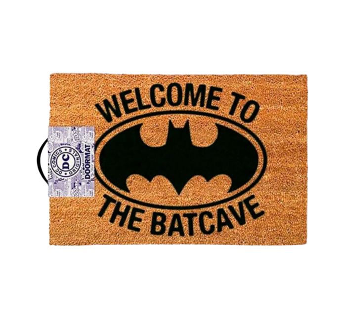 Zerbino Batman Originale Welcome to the Cave in fibra di cocco